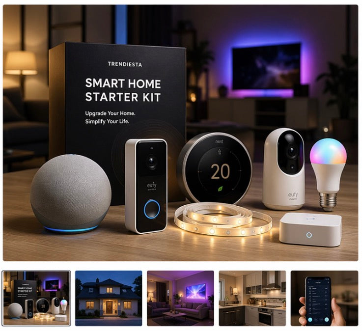 Trendiesta Smart Home Starter Kit – Transform Your Home in One Day